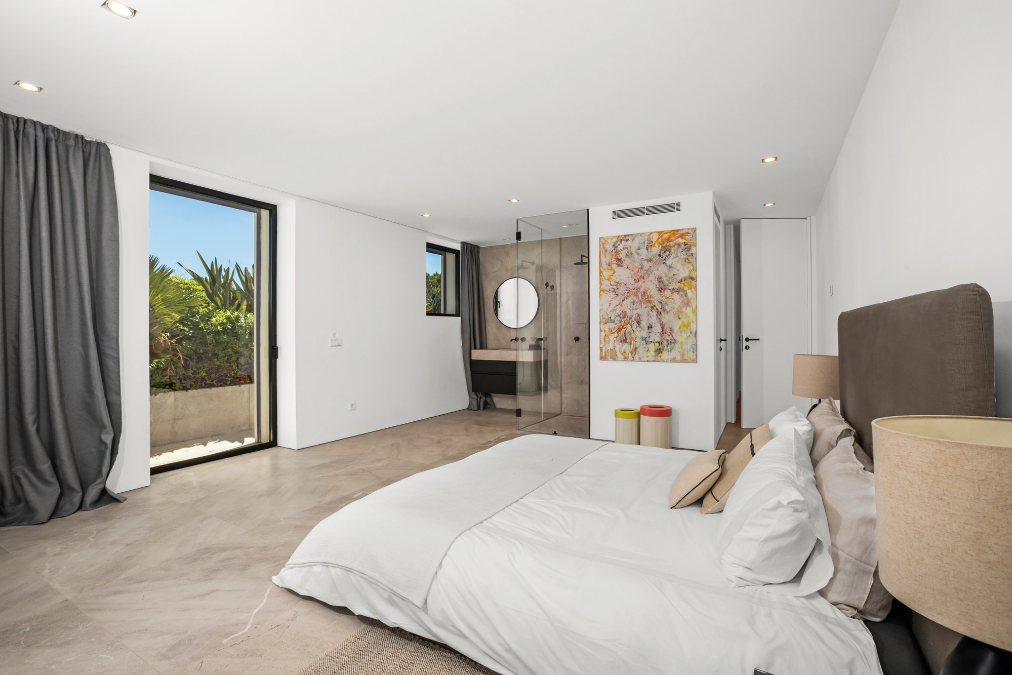 Villa mit Meerblick – Sommer über der Bucht von Palma - 25
