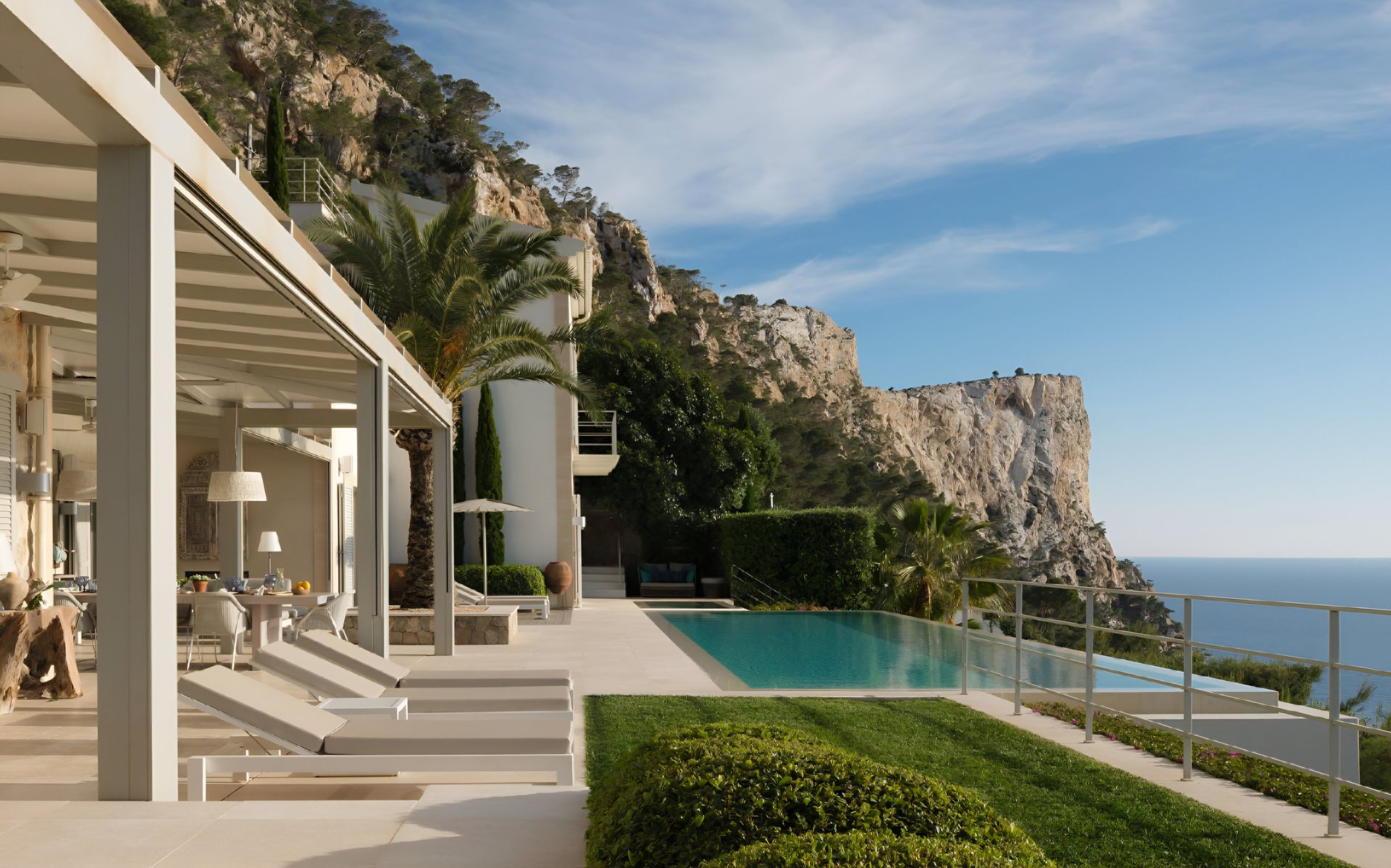 Villa Sol – Luxusvilla mit Panorama-Meerblick in Cala Llamp – Luxus Ferienvermietung Mallorca, Puerto Andratx – Cala Llamp