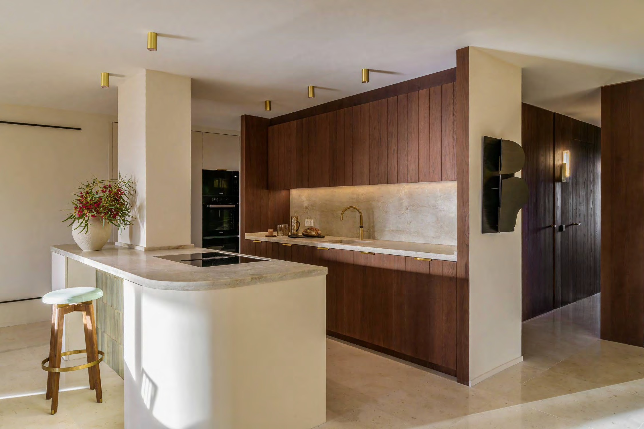 Möblierte Design-Wohnung mit Meerblick in La Bonanova - 4