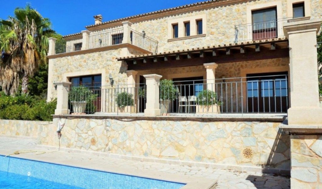 Mediterrane Landhausvilla mit Panoramablick auf Port d’Andratx – Luxus Ferienvermietung Mallorca, Port d'Andratx