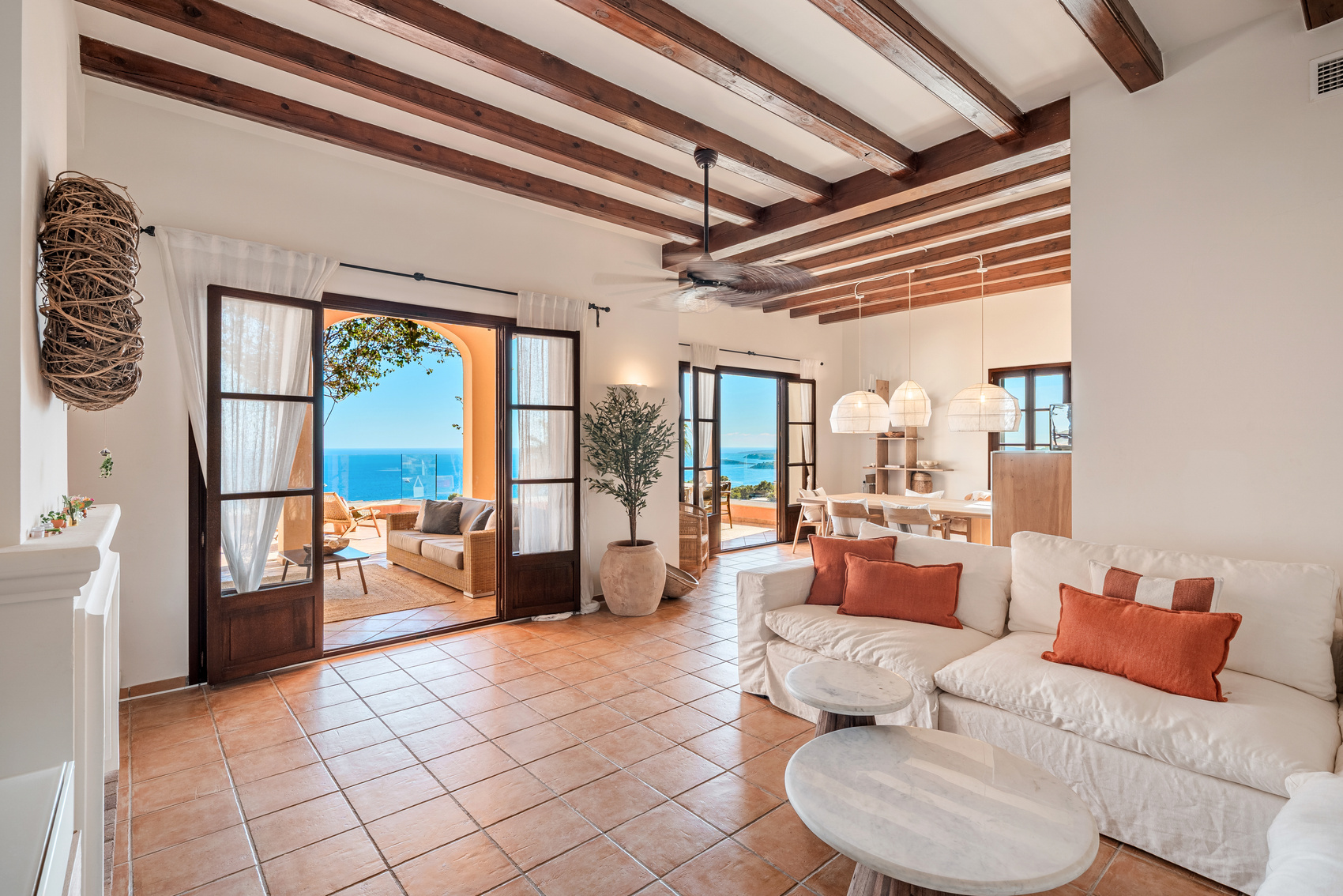 Mediterranes Familienhaus mit Meerblick in Costa d'en Blanes - 5
