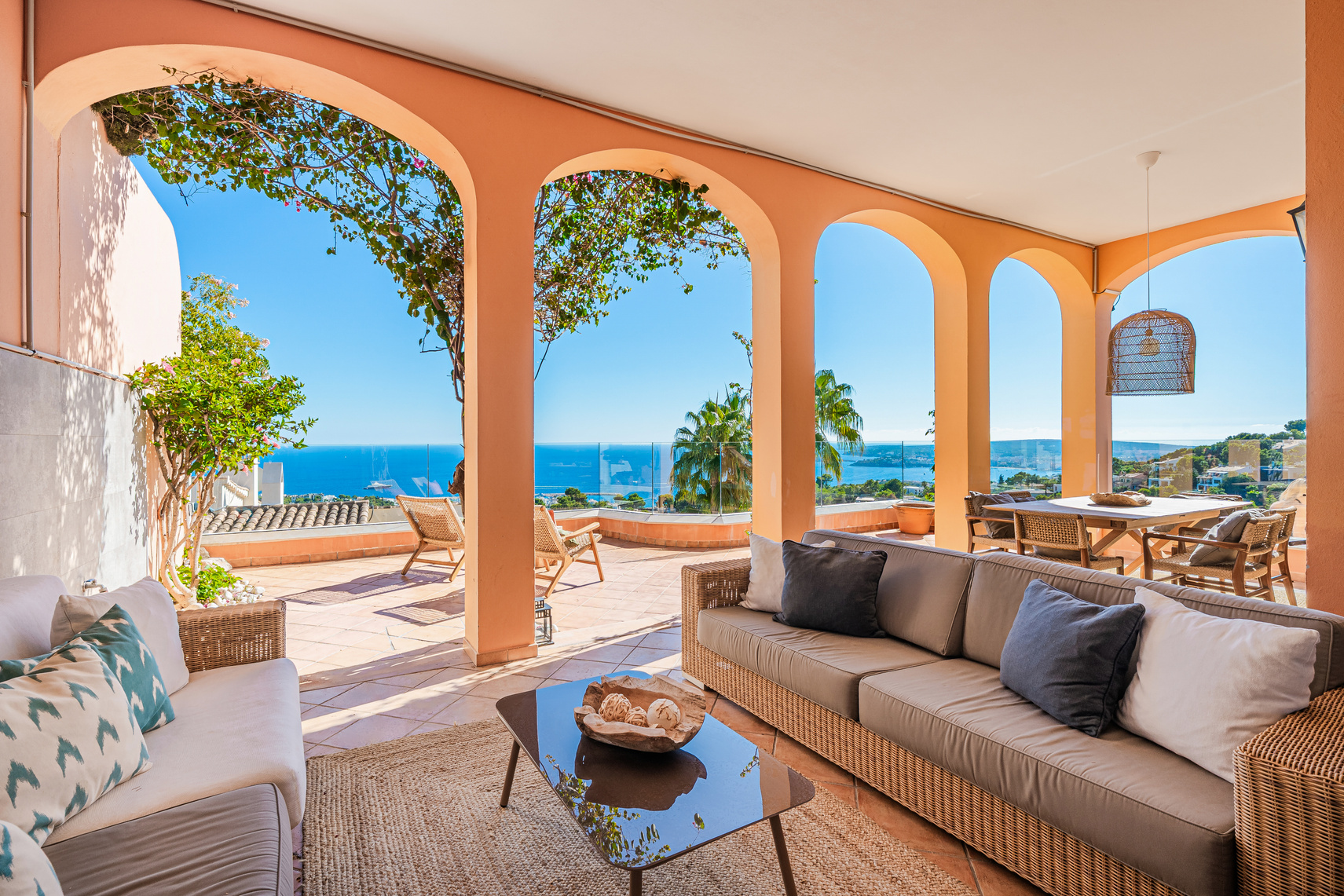 Mediterranes Familienhaus mit Meerblick in Costa d'en Blanes - 4