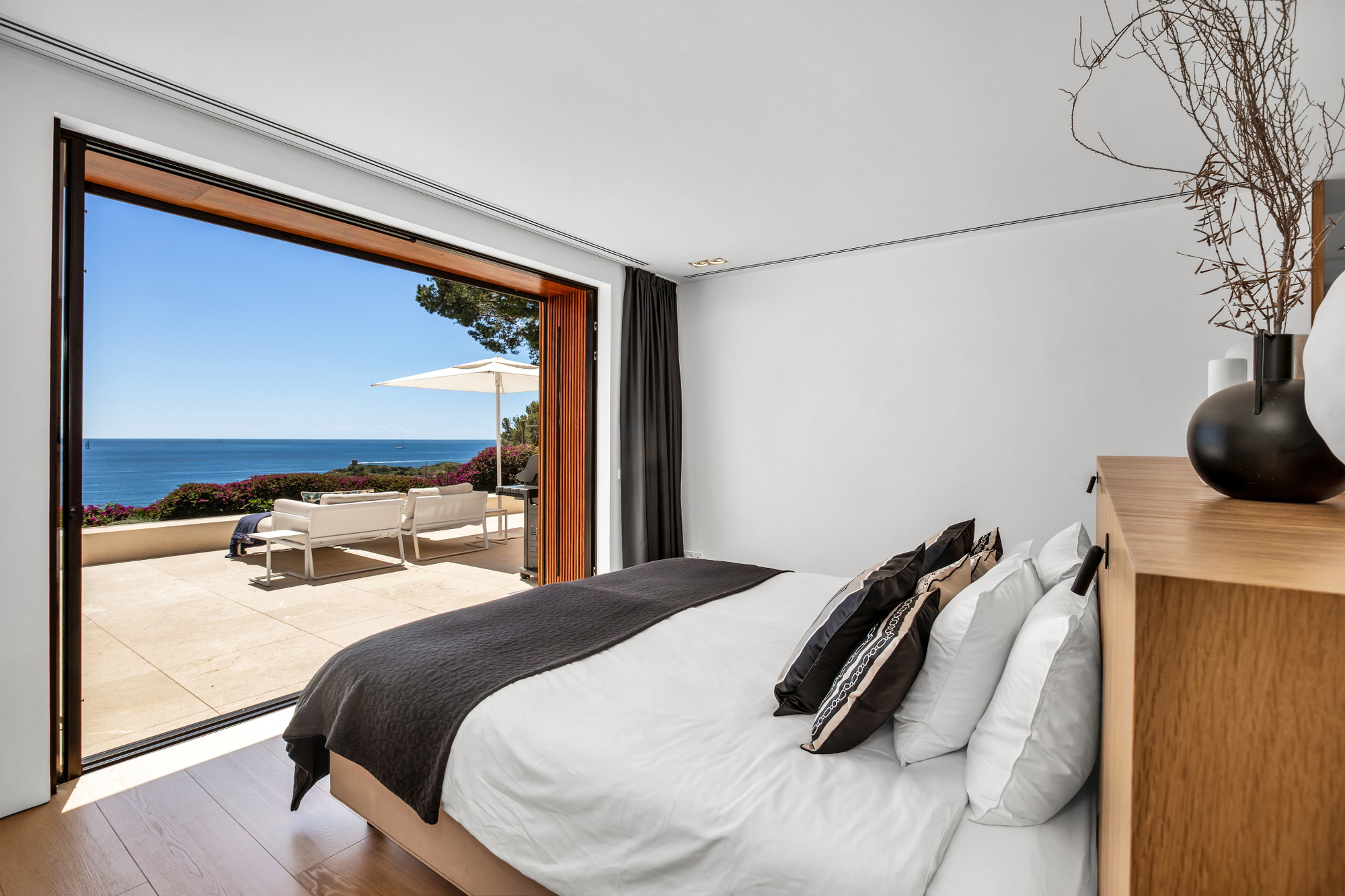 Villa mit Meerblick – Sommer über der Bucht von Palma - 19