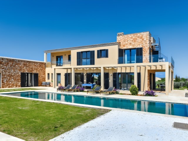 Stilvolles Landhaus mit Olivenhain und Blick auf Cabrera – Luxusimmobilie kaufen auf Mallorca, Ses Salines, Mallorca