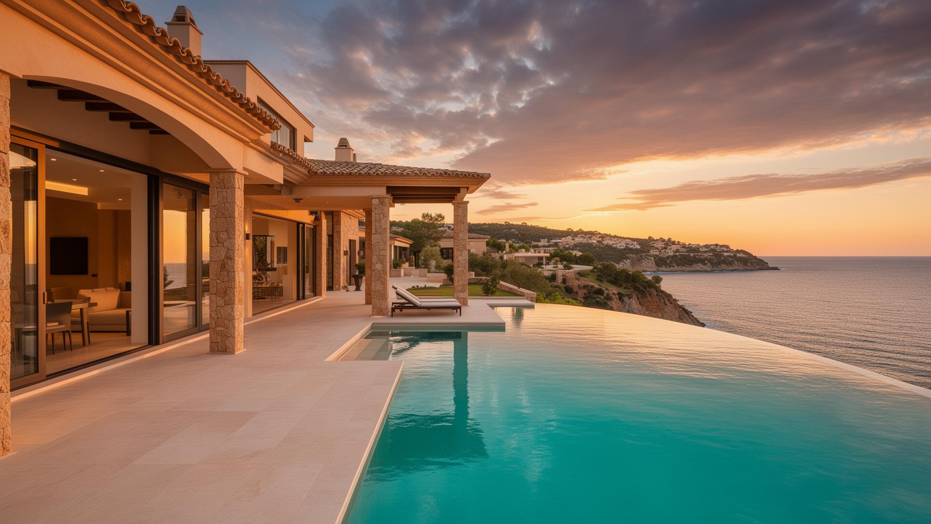 Luxusvilla mit Infinity-Pool und Meerblick auf Mallorca – Millennium Estates