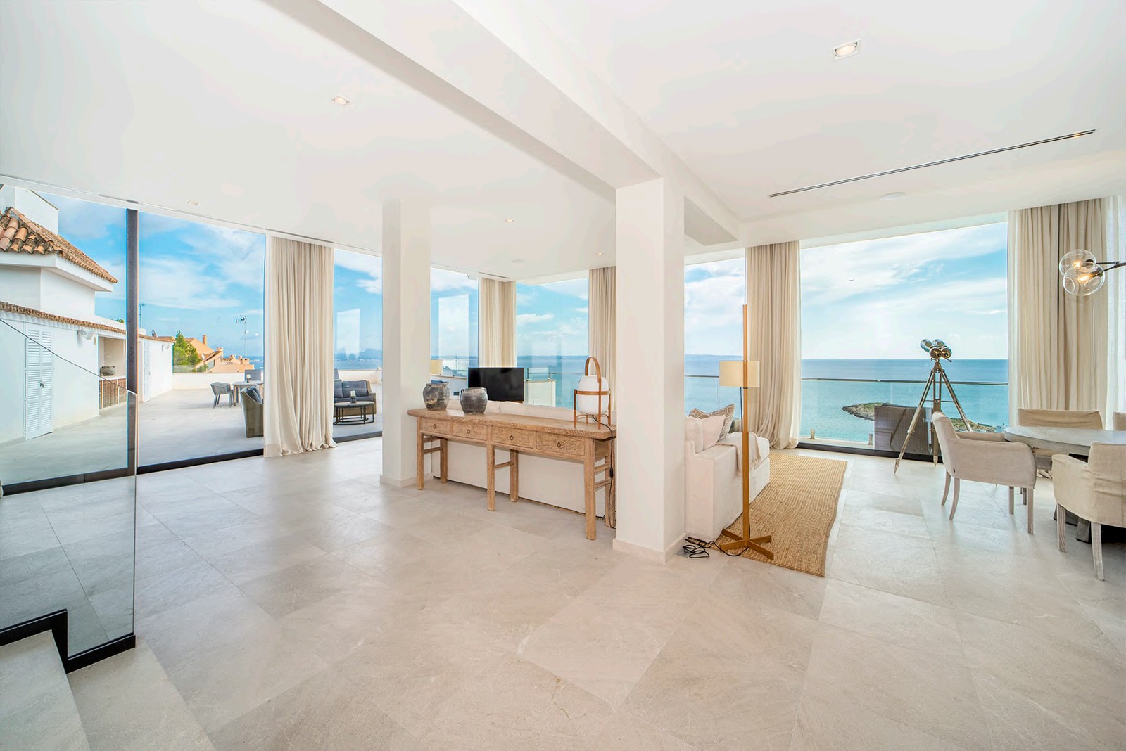 Spektakuläres Sea View Penthouse – Luxusimmobilie kaufen auf Mallorca, Illetas