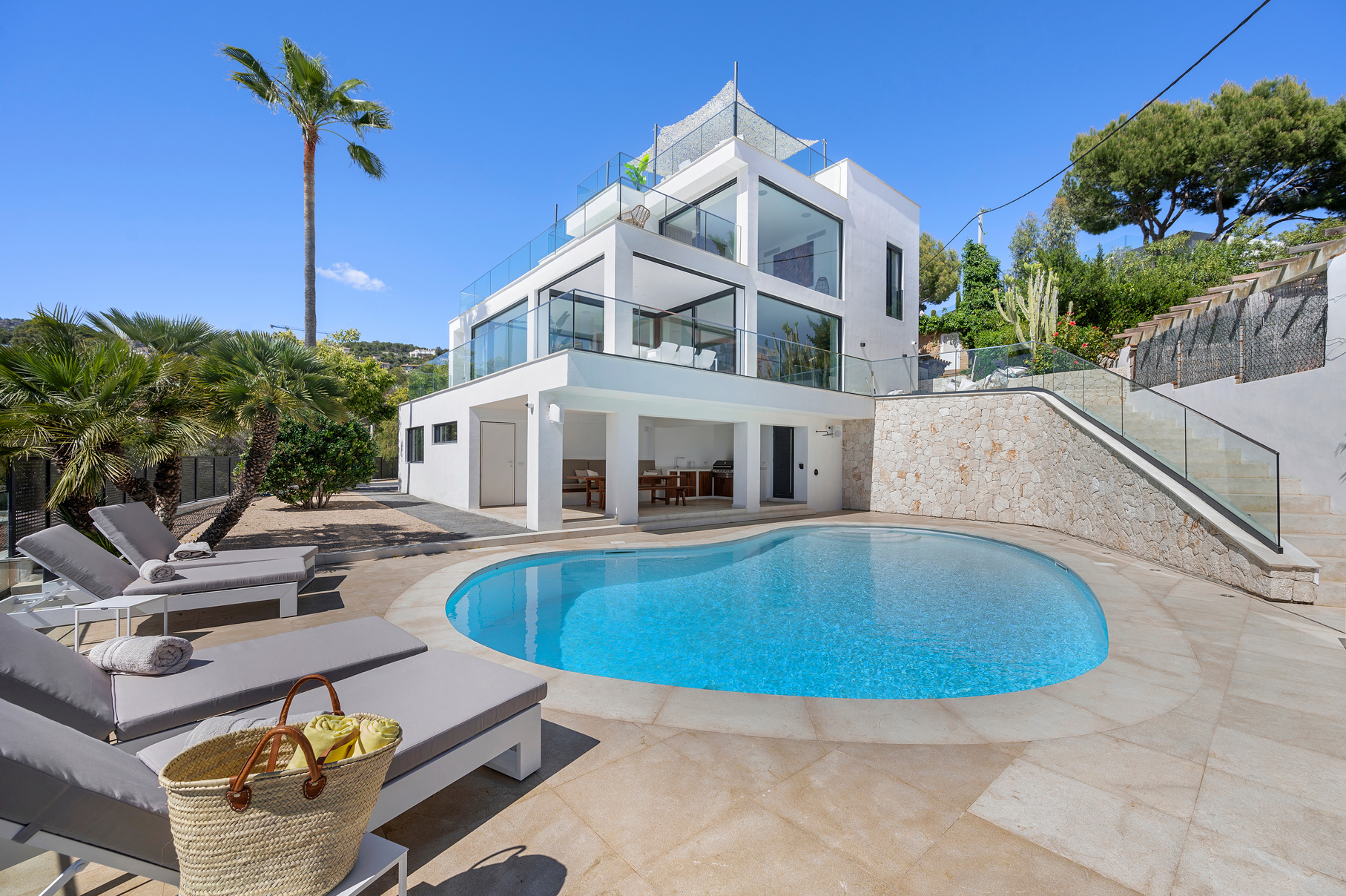 Moderne Meerblick-Villa in Costa d'en Blanes - 2