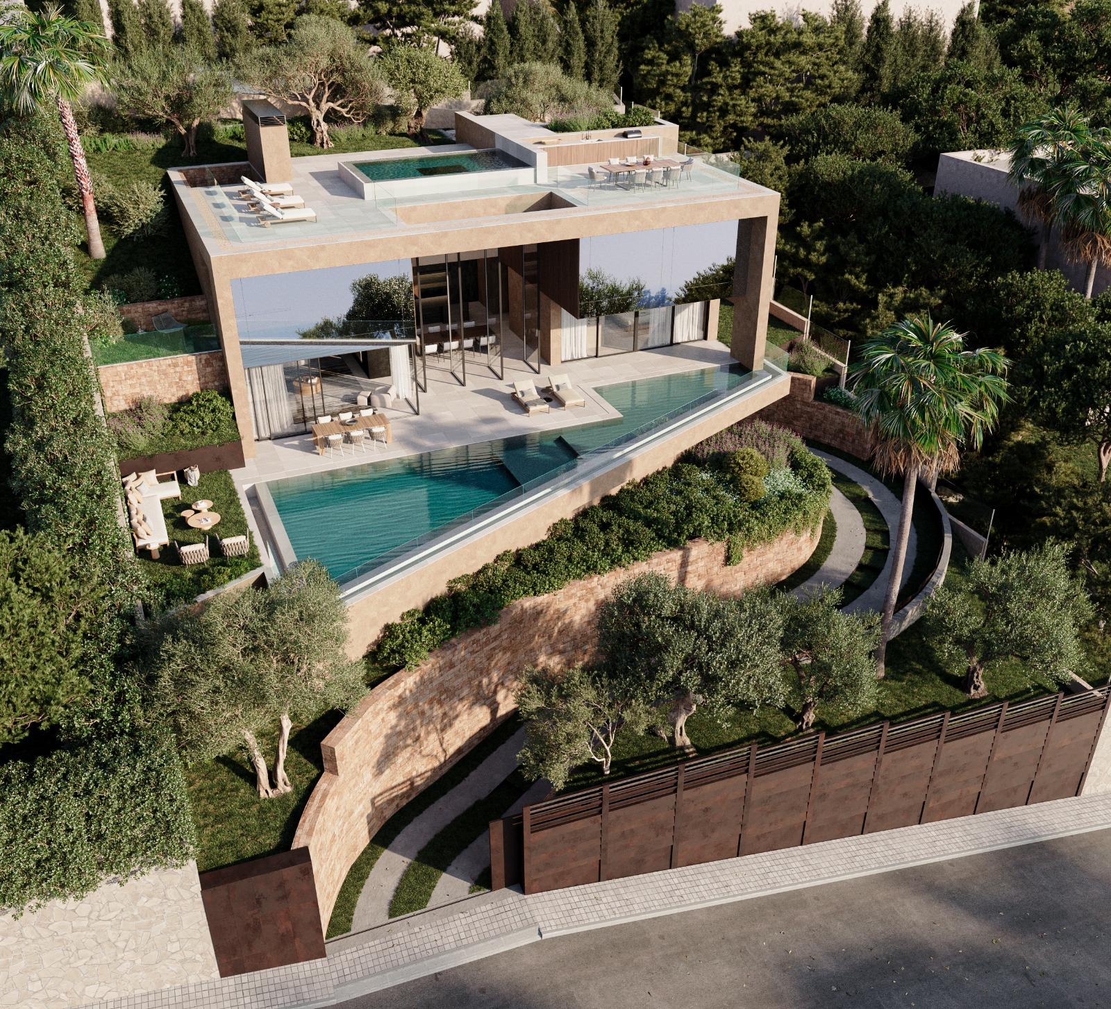 Exklusive Neubau-Villa mit Meerblick - 1